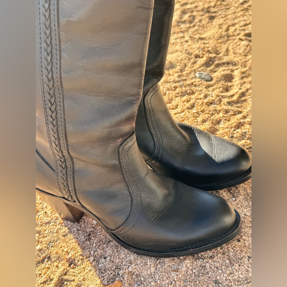 Vintage Dexter 70's boot. Dark brown 6  1/2